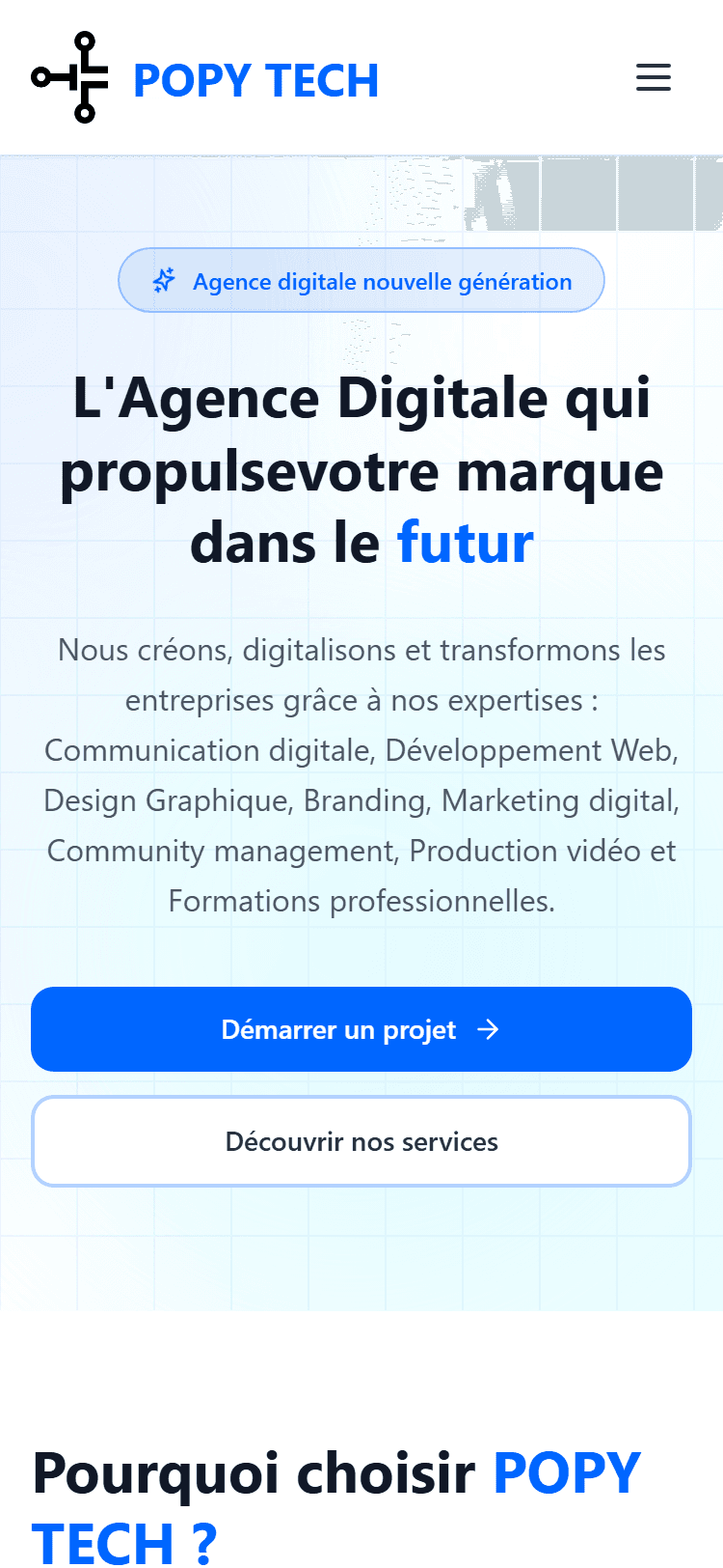 POPYTECH — La même promesse, sans surcharge